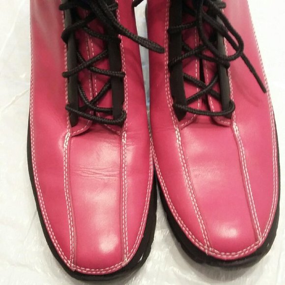 Timberland Shoes - Timberland Pink & Black Ankle Boots